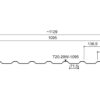 Ruukki T20 trapezium profielplaten dak details