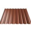 Trapezium profielpaten T20 RR750 terracotta SDS Ommen